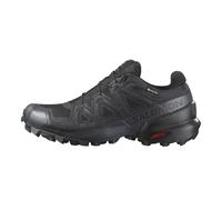 Salomon Speedcross Gore-Tex Zapatillas Impermeables de Trail Running para Mujer, Protección climática, Agarre agresivo, Ajuste preciso, Black, 43 1/3