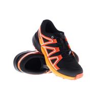 SALOMON Speedcross J - Niño - Negro / Rojo / Narnaja - talla 34- modelo 2025