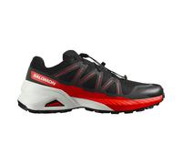Salomon Speedcross Peak Black/Asphalt/Fiery Red Calzado de running de hombre UK 9