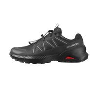 Salomon Womens Speedcross Peak GORE-TEX , Versatile Trail Running Shoes for Comfort, Perfect For Walking & Trail Running For Outdoors Adventures, Black, 4