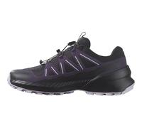 SALOMON Speedcross Peak Waterproof, Zapatos de senderismo Mujer, Black Nightshade Orchid Petal, 42 EU