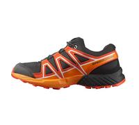 SALOMON Speedcross J - Niño - Negro / Rojo / Narnaja - talla 31- modelo 2025