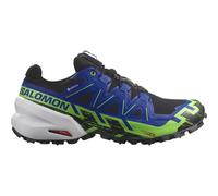 SALOMON Spikecross 6 Gore-tex - Hombre - Blanco / Azul / Verde - talla 41 1/3- modelo 2025