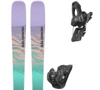 SALOMON Stance W 84 - Mujer - Verde / Violeta / Negro - talla 159- modelo 2025