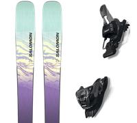 SALOMON Stance W 88 - Mujer - Violeta / Verde / Negro - talla 161- modelo 2024