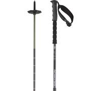 Salomon Steep Pro Vario S3, bastones de esquí, negro/gris 100-135cm Black/Ebony