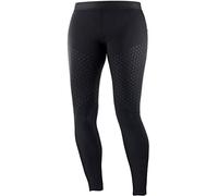 Salomon Support Tight Mallas, Mujer, Black, XS