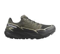Salomon Tenis Thundercross Gore-tex para hombre, Olive Night/Black/Alfalfa, 44 EU