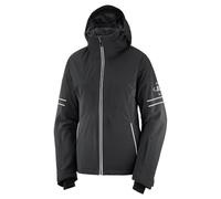 Salomon The Brilliant Jacket W Chaqueta, Mujer, Black/White, s