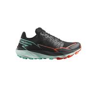 Salomon - Thundercross Black/Cherry Tomato/Electric Green - Talla 42 - Negro Negro 42