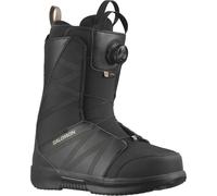 Salomon Snowboard - Botas de snowboard hombre - Titan BOA Black/Roasted Cashew - Talla 41,5 - Negro Negro 41.5