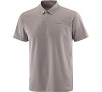 SALOMON Trackline Polo - Hombre - Gris - talla S- modelo 2026