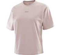 Salomon - Trackline SS Tee W Etherea para Mujer - Talla L - Beige Beige L