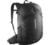SALOMON Trailblazer 30 Mochila de Senderismo Unisexo, Versatilidad, Fácil de usar, Comodidad y ligereza, Negro