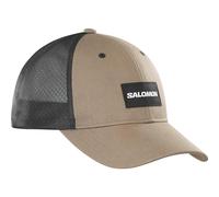 Salomon Trucker Gorra Trail Running Senderismo Trail Running Senderismo MTB Curva Unisexo, Estilo atrevido, Uso versátil, Comodidad transpirable, Marrón, S/M