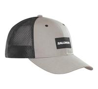 Salomon Trucker Gorra Trail Running Senderismo Trail Running Senderismo MTB Curva Unisexo, Estilo atrevido, Uso versátil, Comodidad transpirable, Gris, S/M