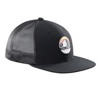 Salomon Trucker Gorra Trail Running Senderismo Trail Running Senderismo MTB Plana Unisexo, Atrevida, pero versátil, Contenido reciclado, Comodidad transpirable, Negro, M/L