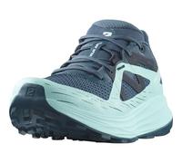 Salomon Ultra Flow Gore Tex Zapatillas Impermeables de Trail Running para Mujer, Resistente al mal tiempo, Amortiguación del asfalto al sendero, Preparada para terrenos mixtos, Deep Dive, 43 1/3