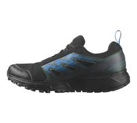 SALOMON Wander Gore-tex, Zapatillas de Deporte Hombre, Black Darkest Spruce Ibiza Blue, 40 2/3 EU