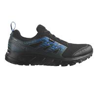 SALOMON Wander Gore-tex, Zapatillas de Deporte Hombre, Black Darkest Spruce Ibiza Blue, 45 1/3 EU