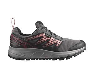 SALOMON Wander Gore-tex, Zapatillas de Deporte Mujer, Plum Kitten Black Peach Amber, 37 1/3 EU
