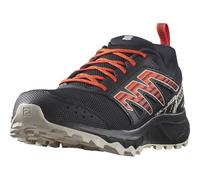 Salomon Wander Zapatillas de Trail Running para Hombre, A punto para el aire libre, Comodidad mullida, Sujeción del pie segura, Black, 40