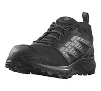 Salomon Wander Zapatillas de Trail Running y Senderismo para Hombre, A punto para el aire libre, Comodidad mullida, Sujeción del pie segura, Black, 42 2/3