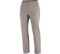 Salomon - Ropa de senderismo mujer - Wayfarer 2.0 Pants W Iron para Mujer de Softshell - Talla S - Beige Beige S