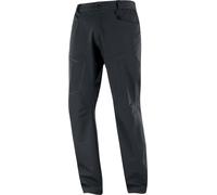 Salomon - Wayfarer Warm Pants M Deep Black de Softshell - Talla 38 FR - Negro Negro 38 FR