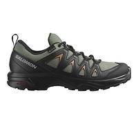 SALOMON X Braze Gore-tex, Botas de hiking Hombre, Multicolor Deep Lichen Green Black Marmalade, 44 2/3 EU