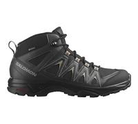 Salomon X Braze Mid Gore-Tex Zapatillas Impermeables Outdoor para Hombre, Básicos para el senderismo, Diseño deportivo, Uso versátil, Black, 44 2/3