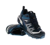 Salomon - Zapatillas de senderismo Hombre - X Ultra 360 GTX Carbon/India Ink/Deep Dive - Talla 8,5 UK - Azul Azul 8.5 UK