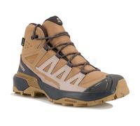 Salomon - Zapatillas de senderismo Mujer - X Ultra 360 Mid GTX W Burro/Shado para Mujer - Talla 40 2/3 - Beige Beige 40 2/3