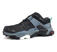 SALOMON X Ultra 4 Gore-tex W Black/stormy Weather/opal Blue - Zapatilla para senderismo trekking - Negro/Azul - EU 7