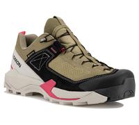 Salomon - Zapatillas de senderismo Mujer - X Ultra Alpine GTX W Aloe / Nine Iron / Red para Mujer - Talla 6 UK - Gris Gris 6 UK