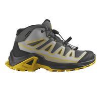 SALOMON X Ultra Mid Gore-tex J - Niño - Gris / Negro / Amarillo - talla 29- modelo 2025