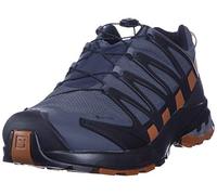 Salomon XA Pro 3D V8 Gore-Tex, Zapatillas de Trail Running Hombre, Ebony/Caramel Cafe/Black, 46 EU