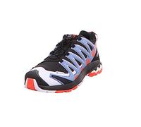 SALOMON Xa Pro 3d V8, Zapatillas de trail running Hombre, Black Fiery Red Faded Denim, 44 2/3 EU