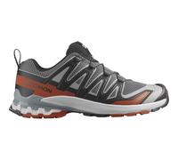 Salomon XA Pro 3D V9, zapatillas de trail, hombre, gris/rojo EU44 2/3 / UK10 / US10,5 Castlerock/Black/Burnt Ochre