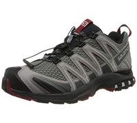 Salomon XA Pro 3D Zapatillas de Trail Running para Hombre, Ajuste preciso, Agarre en todo tipo de terrenos, Senderismo, Monument, 40