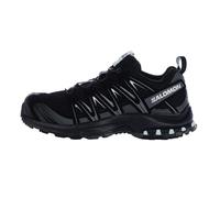 Salomon XA Pro 3D Zapatillas de Trail Running para Mujer, Ajuste preciso, Agarre en todo tipo de terrenos, Senderismo, Black, 38 2/3