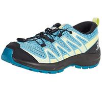 SALOMON XA Pro V8, Calzado de Trail Running Unisex niños, Delphinium Blue Black Charlock, 33 EU