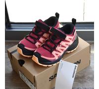 Salomon XA PRO V8 CSWP K Zapatos Outdoor Infantil Zapatillas 26 Rojo Rosa