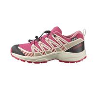 SALOMON XA Pro V8 Waterproof, Zapatillas para Unisex niños, Rouge Red Vanilla Ice Flamingo Pink, 29 EU