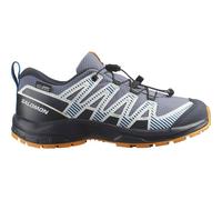 SALOMON Xa Pro V8 Wp J - Niño - Gris / Azul - talla 33- modelo 2026