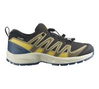SALOMON Xa Pro V8 Wp J - Niño - Negro / Verde / Amarillo - talla 36- modelo 2025