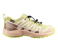 SALOMON Xa Pro V8 Wp J - Niño - Verde / Beige / Narnaja - talla 32- modelo 2026