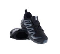SALOMON XA Pro V8 Waterproof, Zapatillas para Unisex niños, Black Turbulence Quarry, 31 EU