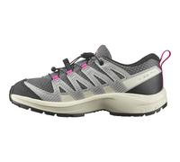 Salomon XA PRO V8 Zapatillas de Exterior para Unisex niños, Quiet Shade / Pearl Blue / Pink Glo, 38 EU