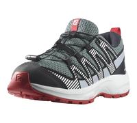 Salomon XA Pro V8 Zapatillas para Actividades al Aire Libre para Niños, Ajuste preciso, Agarre en todo tipo de terrenos, Deportivas, Stormy Weather, 32